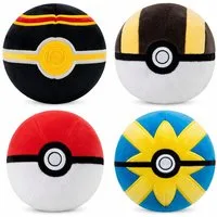 POKÉMON Plüschfigur Pokéball 10cm Durchmesser verschiedene Varianten