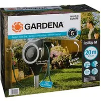 GARDENA Gartenschlauch Garten-Schlauchbox RollUp M (weiß) 20 m