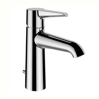 LAUFEN Waschtischarmatur PURE Festauslauf Ausladung 110mm mit Ablaufventil chrom HF901701100000