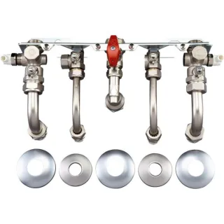 Bosch Nr. Montageanschlussplatte 7719002373 Unterputz, für Kombigeräte für Erd- und Flüssiggas