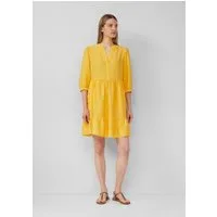 s.Oliver Minikleid Kleid Strukturiertes Kleid aus Viskosemix mit Eingrifftaschen