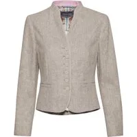 White Label Trachtenjacke Kurze Fischgrat-Jacke