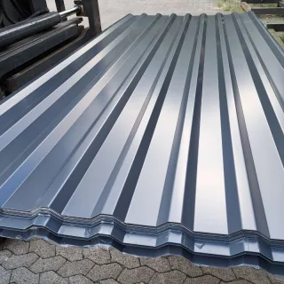 Trapezblech 20/138 | Dach | 2,50 m Länge | Anthrazitgrau ( RAL 7016 )