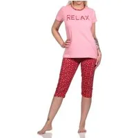Normann Pyjama Damen Capri Pyjama, Schlafanzug "RELAX" - 122 204 10 757