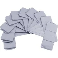 FIVMEN Beetumrandung Rasenkante Kunststoff Steinoptik Palisade aus Polypropylen, Mähkante dekorativ für Garten, 1 Element BxHxT: 25x23x1cm