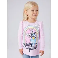 Name It Langarmshirt NMFJESSIE BLUEY LS TOP BOX NOOS SKY