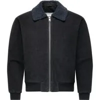 Ragwear Cordjacke Alees Cordy Kordjacke mit kuscheligem Kragen