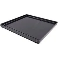 Porzellan emallierte Plancha für Baron, Crown, Grillplatte schwarz