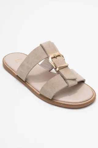 Sveta Leder Mit Schnalle Sandale (Women)
