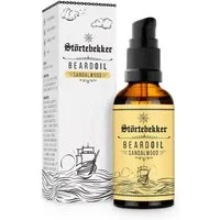 Störtebekker Bartöl für die tägliche Bartpflege - Vegan - angenehmer Duft (50 ml), gepflegter Bart ohne Juckreiz