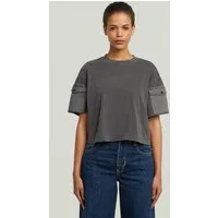 G-STAR T-Shirt Washed Mix Boxy Cropped T-Shirt