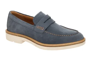 Ecco 525654 Metropole London Men's Loafer Blau Ombre - Elegante Slipper mit D...