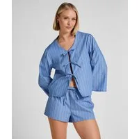 Hunkemöller Pyjama Gestreifte Baumwollshorts
