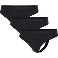 adidas Sportswear Tanga Active Essentials Cotton (3er Pack) weich, bequem, eng, basic, atmungsaktiv, mit Logobund, Baumwollmix
