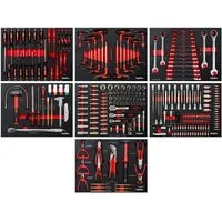 Mephisto-Tools Werkzeugset, (Set), metrisch, inkl. Soft Inlay in Carbon-Optik passend zu WZW 71008