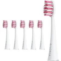 AILORIA Aufsteckbürsten SHINE BRIGHT Ersatzbürstenköpfe 6er Set, Ersatzbürstenköpfe für AILORIA SHINE BRIGHT