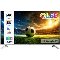 JTC-24 JTCSQ40F39405G QLED-Fernseher (100 cm/40 Zoll, Full HD, Smart-TV, Google TV, 40 Zoll, QLED, Android TV, Sprachsteuerung, Triple Tuner, Bluetooth)