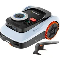 NAVIMOW Rasenmähroboter Segway i210/i220 LiDAR Pro Mähroboter ohne Begrenzungskabel, bis 1000 m² Rasenfläche, (1-St., Xero-Turn AWD für 55 % Steigungen, Auto-Kartierung), mit Garage M, LiDAR+Vision+NRTK Tri-Fusion-Positionierung