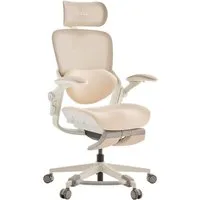 Musso Bürostuhl 135° Neigung, 3D-Lendenstütze, 4D-Kopfstütze & Fußstütze (1 St), Ergonomischer Computerstuhl, Homeoffice-Stuhl, Drehstuhl