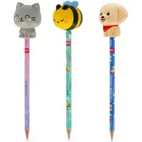 Legami Bleistift Squeezies Anti-Stress 3er Set, (3-tlg)