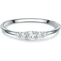 Trilani Silberring silber, mit Zirkonia