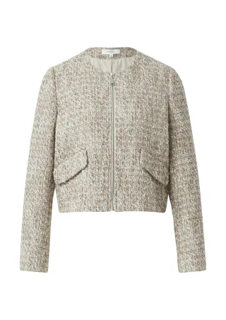 comma - Indoor-Jacke beige - Gr. - 44