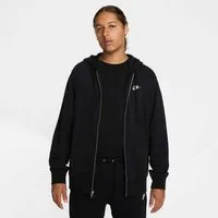 Nike Sportswear Kapuzensweatjacke M NK CLUB FT FZ HOODIE mit Kapuze, Kurzarm-Design, aus Baumwolle und Polyester, normale Länge