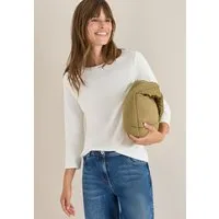 CECIL 3/4-Arm-Shirt mit U-Boot-Ausschnitt
