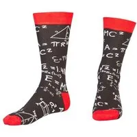 AbgeStrumpft Freizeitsocken AbgeStrumpft Mathematiker Socken (1 Paar, 1-Paar, 1 Paar) lustiges Design
