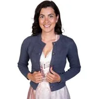 Trachtl Trachtenjacke Jacke - Trachtl Rosi Indigoblau 36