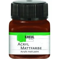 Kreul Künstlerstift Kreul Acryl Mattfarbe schokobraun 20 ml