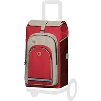 Andersen Einkaufstrolley Tasche Hydro 2.1 rot, Thermofach 8 Liter, wasserabweisend