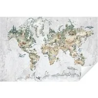 Wallarena Fototapete Kinderzimmer - Mehrfarbig - Kinder - Vlies - Kinderzimmer, glatt, 152x104cm