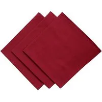 Engelland Stoffserviette Mundtuch, 45 x 45 cm, (Vorteils-Set, 3 St), 100 % Baumwolle, Damast, Rundherum eingesäumt