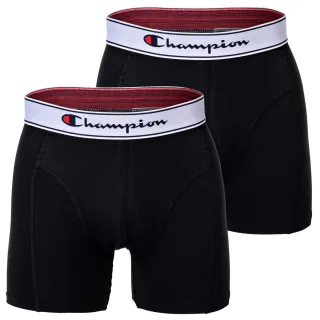 Champion Boxershorts 2er Pack Baumwolle Logobund