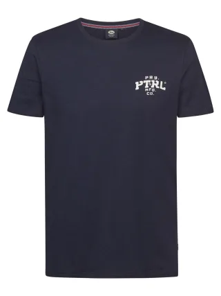 Petrol Industries - Bedrucktes Jersey-T-Shirt Oro Herren