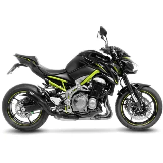 % LeoVince Sportauspuff LV CORSA S FULL BLACK Edition Kawasaki Z 900 Bj.2017-2019 (35/70/92kW) EURO4