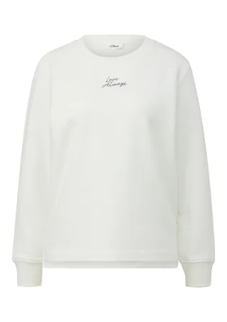s.Oliver - Sweatshirt creme - Gr. - 38