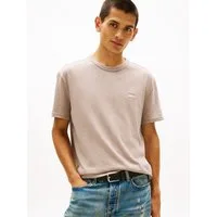 Tommy Jeans T-Shirt TJM REG BADGE Rundhals, Jersey, meliert, regular fit