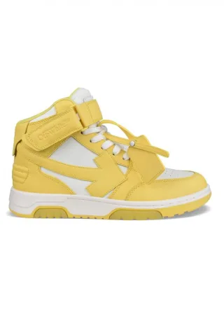Off-White Sneakers Out of Office Mid Gelb