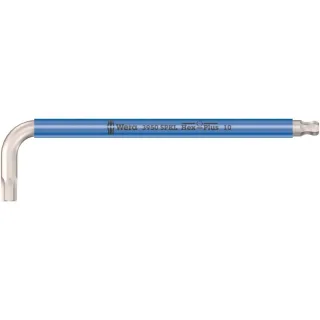 Wera 3950 SPKL Multicolour Winkelschlüssel, metrisch, Edelstahl Blau - 05022668001