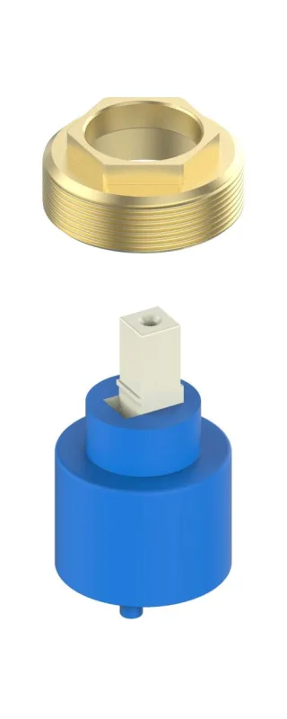 Keuco Kartuschenmutter Ersatzteil ARM 50100 m. Mischwasserkartusche f. 53020/53024, 50100000157 50100000157