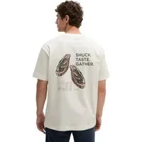 Marc O'Polo T-Shirt loose mit maritinem Rückenprint