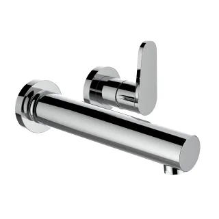LAUFEN 2-Loch Unterputz-Waschtischarmatur THE NEW CLASSIC Festauslauf Ausladung 180 mm ohne Ablaufve HF900522100000