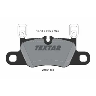 Textar Zubeh?r f?r Bremsbacken Mercedes 97011600