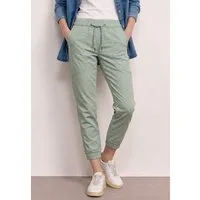 STREET ONE Stoffhose Style Bonny Slim Leg Hose / Sommerhose im Loose Fit