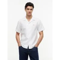 Tommy Hilfiger Kurzarmhemd LINEN BLEND SOLID SS RF SHT