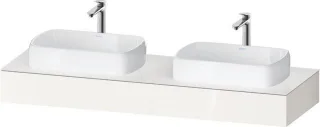 Duravit Qatego Konsole Weiß Hochglanz 1600x550x170 mm - QA4808022220000 QA4808022220000