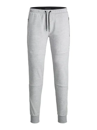 JACK&JONES - JPSTWILL AIR SWEAT PANTS NOOS Light Grey Melange - Gr. - S