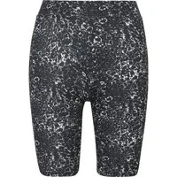 URBAN CLASSICS Stoffhose Urban Classics Damen Ladies AOP Cycle Shorts 2-Pack (1-tlg)